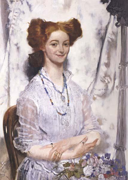 Sir William Orpen Young Ireland Grace Gifford France oil painting art
